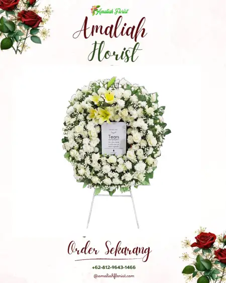 Krans Bunga Duka mantup lamongan